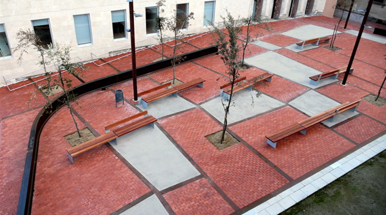 Instalaciones urbanas, Plaça del Consell Comarcal de la Segarra, Cervera | Quadrifoli Projectes